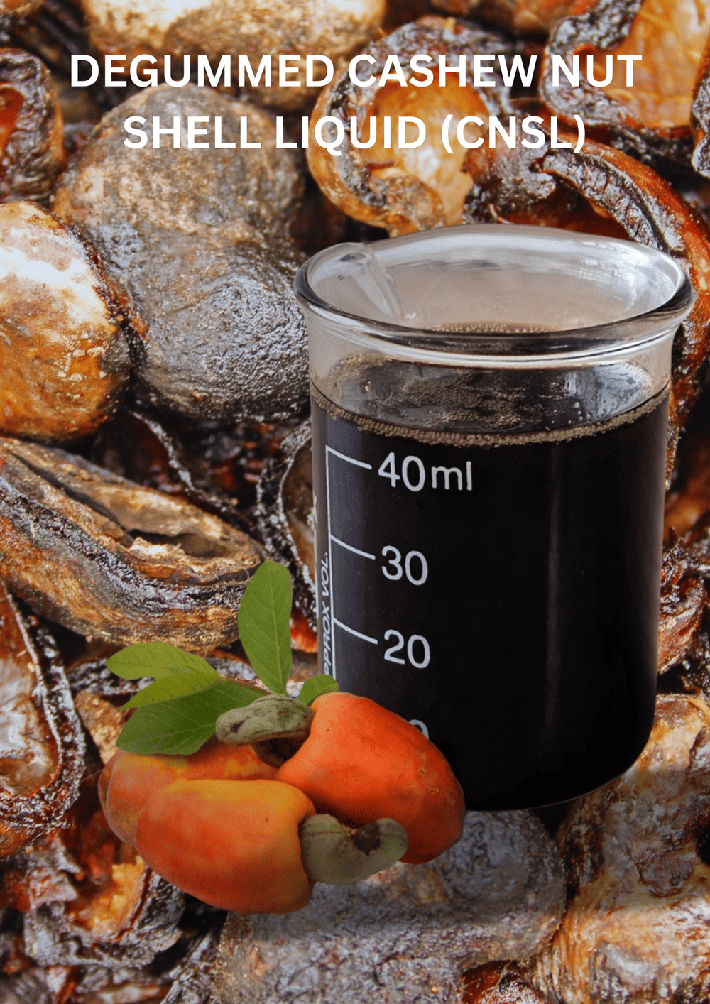 DEGUMMED CASHEW NUT SHELL LIQUID (CNSL)